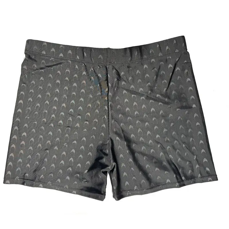 European Size Imitation Shark Skin Professional Men Swim Trunks Competition Swimming Shorts 0278