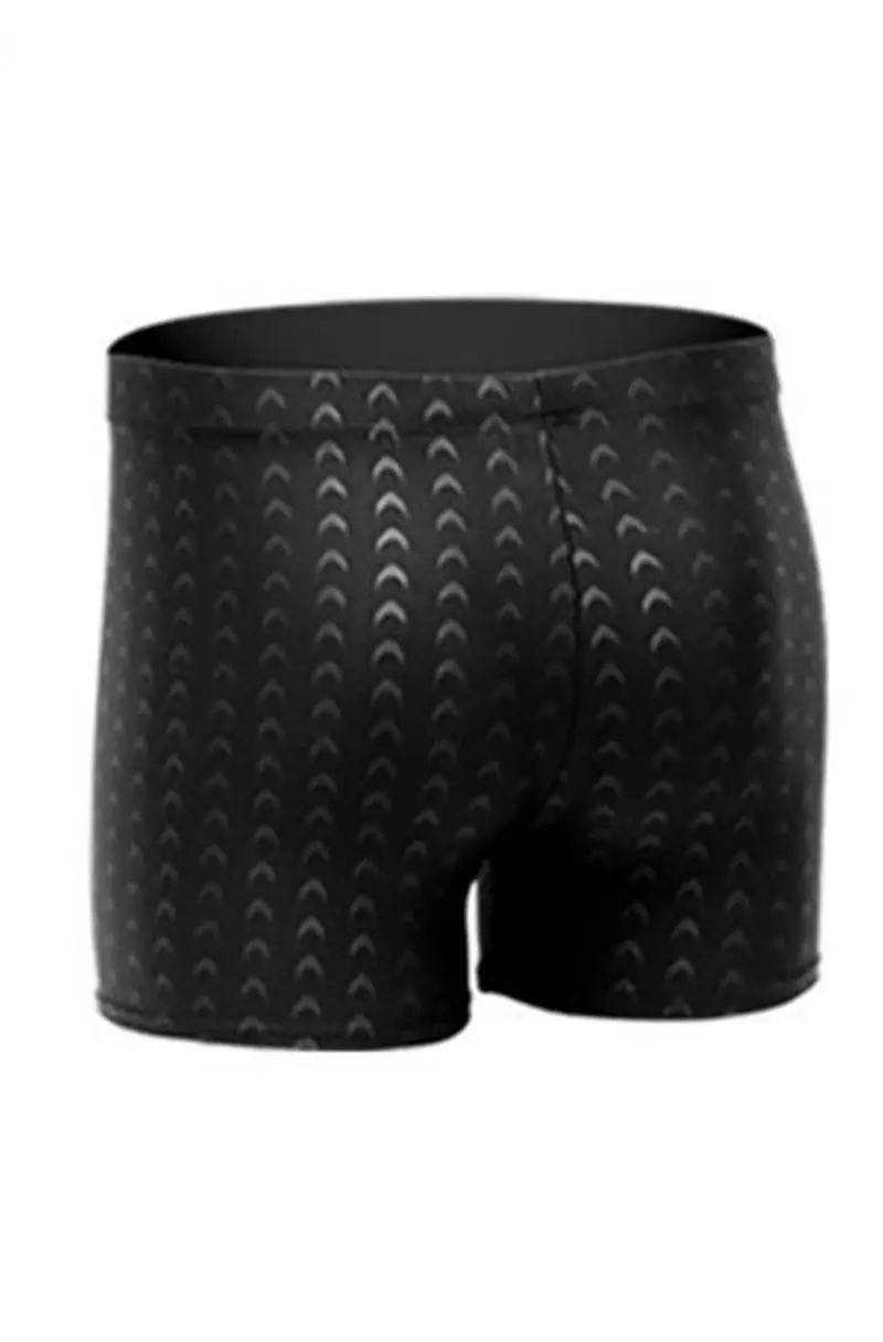 European Size Imitation Shark Skin Professional Men Swim Trunks Competition Swimming Shorts 0278