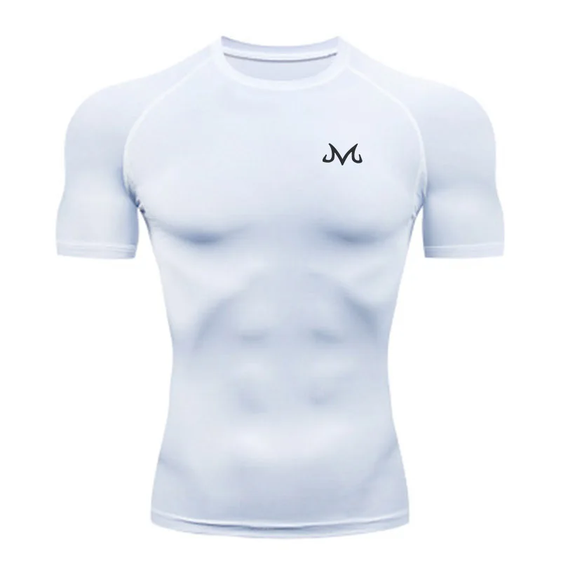 Men Running Compression T-shirt Short Sleeve Sport Tees Gym Fitness Sweatshirt Male Jogging Tracksuit Homme Athletic Shirt Tops
