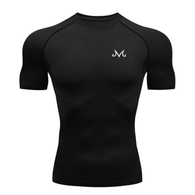 Men Running Compression T-shirt Short Sleeve Sport Tees Gym Fitness Sweatshirt Male Jogging Tracksuit Homme Athletic Shirt Tops