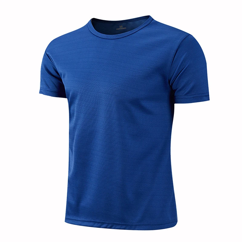 Quick Dry Short Sleeve Sport Tees Tops Gym Jerseys Fitness Shirt Trainer Running T-Shirt Breathable Sportswears Men Women