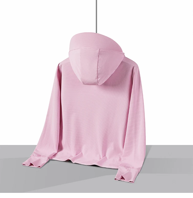  Summer Thin Couple Sports Leisure Sunscreen Clothing Comfortable High Quality Ice Silk Breathable Outdoor UV Protection Coat