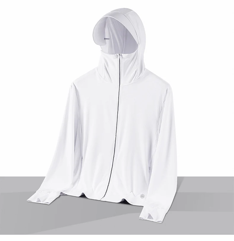  Summer Thin Couple Sports Leisure Sunscreen Clothing Comfortable High Quality Ice Silk Breathable Outdoor UV Protection Coat