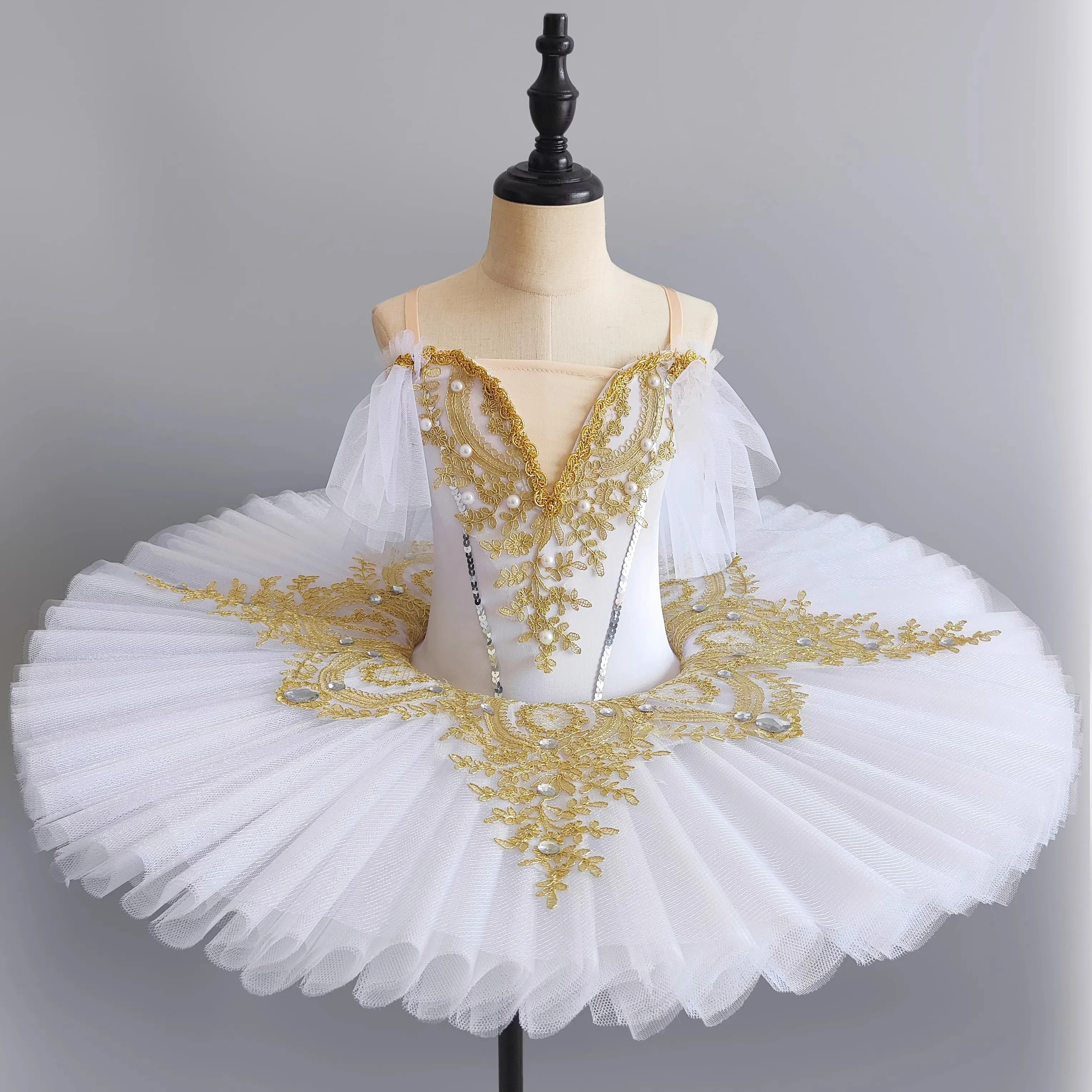 Professional Ballet Tutu Girls Blue Pink Platter Pancake Tutu Ballerina Party Dress Adult Women Child Kids Ballet Dance Costume