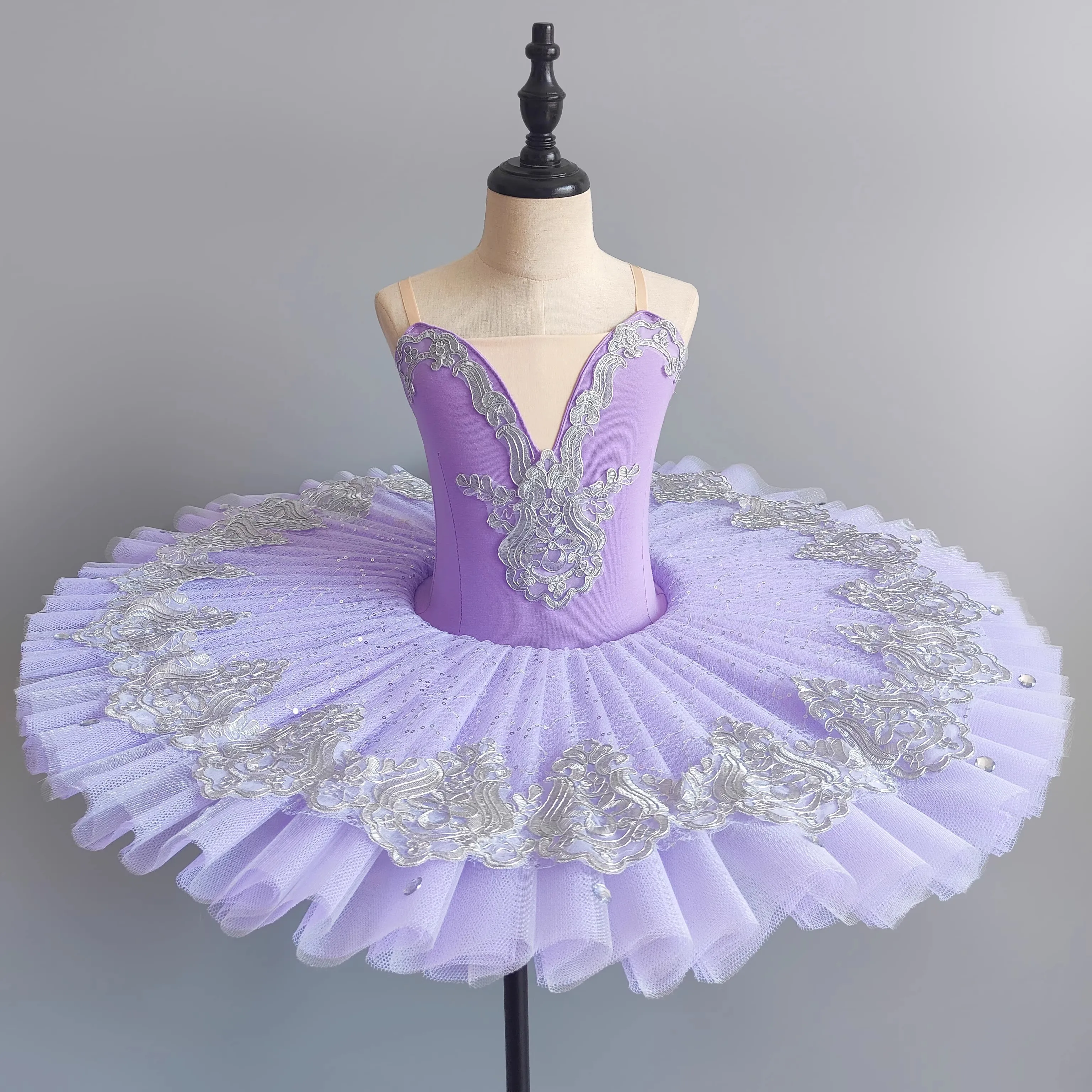 Professional Ballet Tutu Girls Blue Pink Platter Pancake Tutu Ballerina Party Dress Adult Women Child Kids Ballet Dance Costume