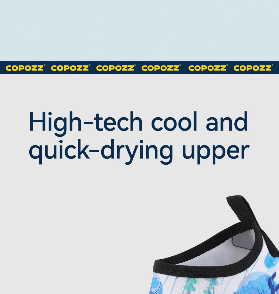 COPOZZ Women Beach Barefoot Aqua Socks Sneakers Water Wading Shoes Gym Sports Surfing Swimming Bathing Slippers Adults Female