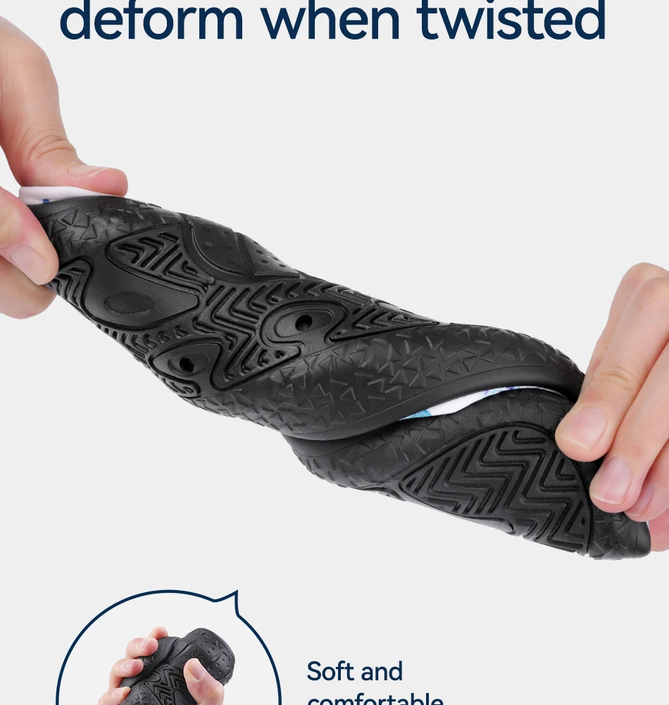 COPOZZ Women Beach Barefoot Aqua Socks Sneakers Water Wading Shoes Gym Sports Surfing Swimming Bathing Slippers Adults Female
