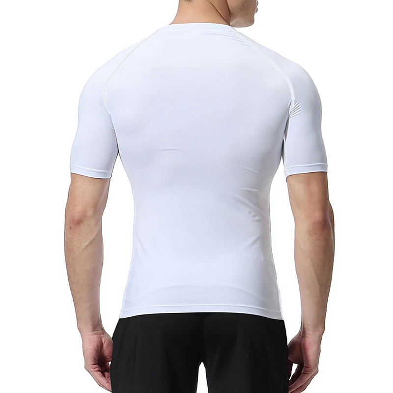 Bull Print Compression Shirts for Men Athletic Quick Dry Tshirt Tees Tops Summer Short Sleeve Rash Guard Gym Workout Undershirts