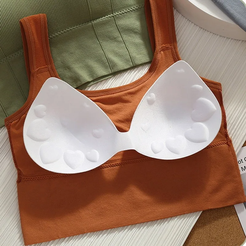 Breathable Sports Bra Anti-Sweat Fitness Top Women Seamless Yoga Bra Shockproof Crop Top Push Up Sport Bra Gym Workout Top