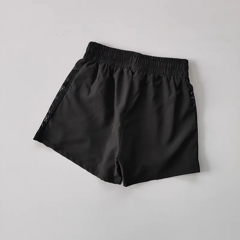 Summer Yoga Shorts Casual Running Shorts Women Jogging Fitness Gym 2 in 1 Workout Shorts Quick Drying Breathable Sports Shorts