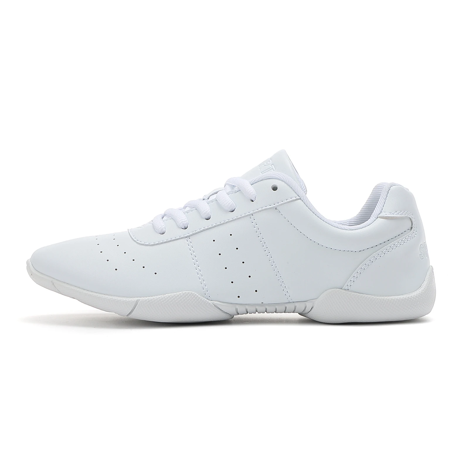 White Cheer Shoes For Girls Women Non Slip Comfortable Cheerleading Dance Sneakers For Competition 710