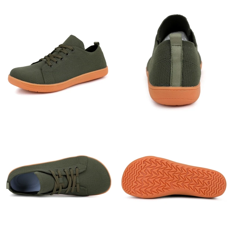 Wide Toe Barefoot Shoes Mens Womens Minimalist Walking Sneakers Shoes | Zero Drop Sole | Breathable Mesh