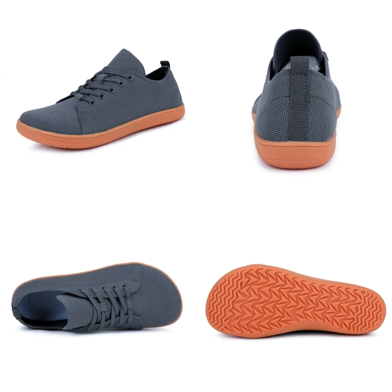 Wide Toe Barefoot Shoes Mens Womens Minimalist Walking Sneakers Shoes | Zero Drop Sole | Breathable Mesh