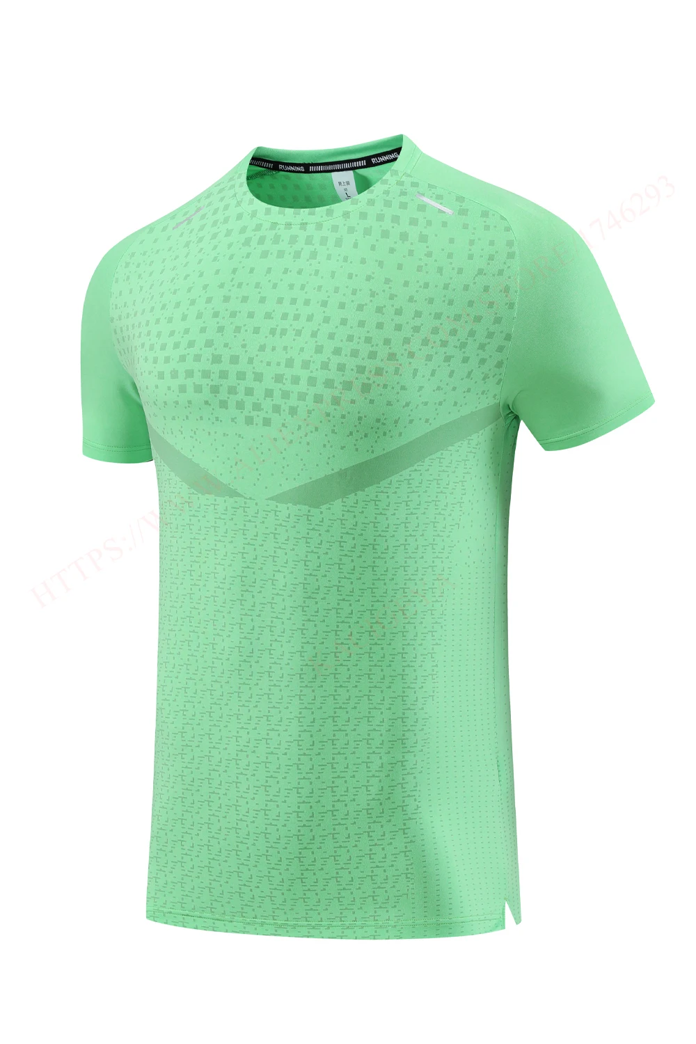 Print Gym Shirts Fashion Running Casual Outdoor Jogging Breathable Workout Short Sleeves Nylon Quick Dry Training New Tee
