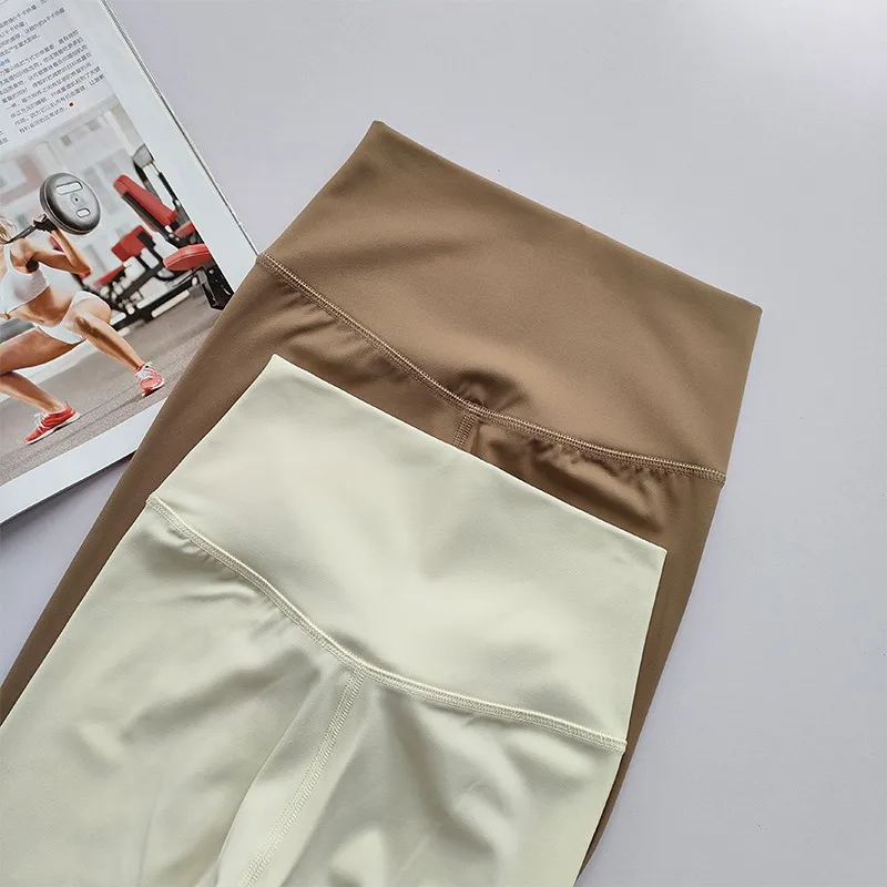 High Waist Yoga Leggings for Women Soft Breathable Sports Tights Fitness Gym Elastic Pants High Quality Sport Leggings
