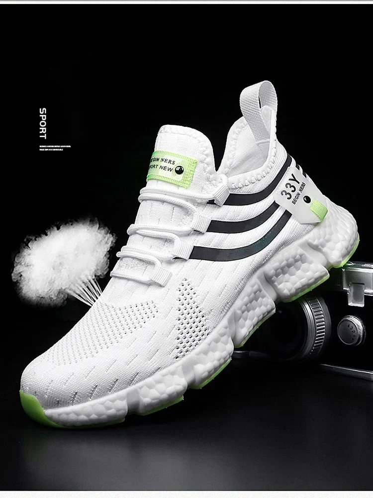 New Trend Breathable Casual Men's 2024 Spring and Autumn Sports Shoes Tenis Masculino Zapatillas Hombre Fashion Running Shoes