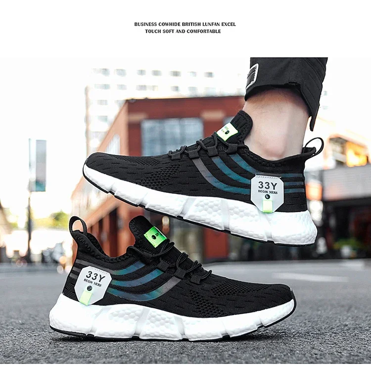 New Trend Breathable Casual Men's 2024 Spring and Autumn Sports Shoes Tenis Masculino Zapatillas Hombre Fashion Running Shoes