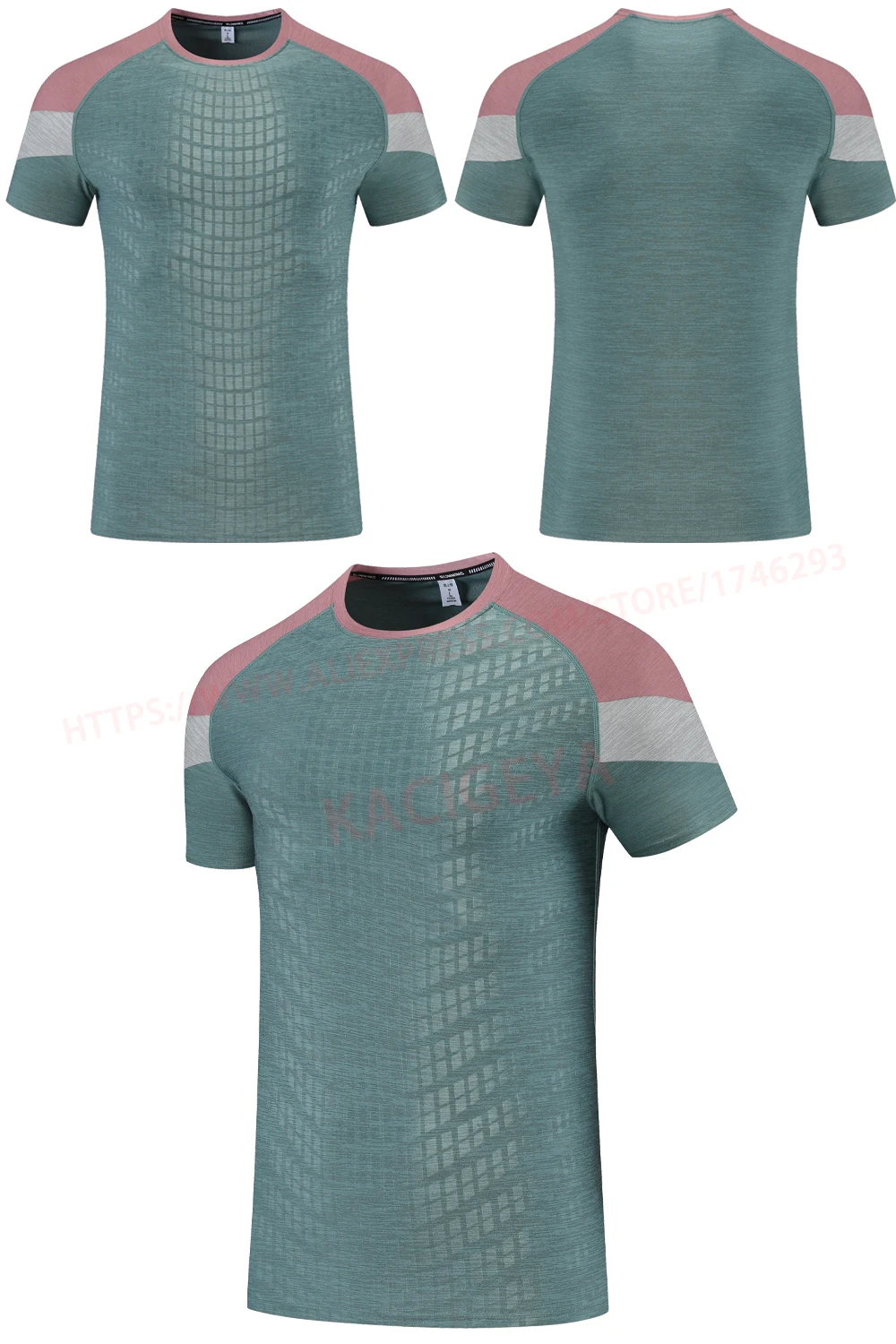 Men Gym Tshirt Fashion Joggers Bodybuilding Silk New Short Sleeves Streetwear Casual Outdoor Sport Fast Dry Breathable Tee