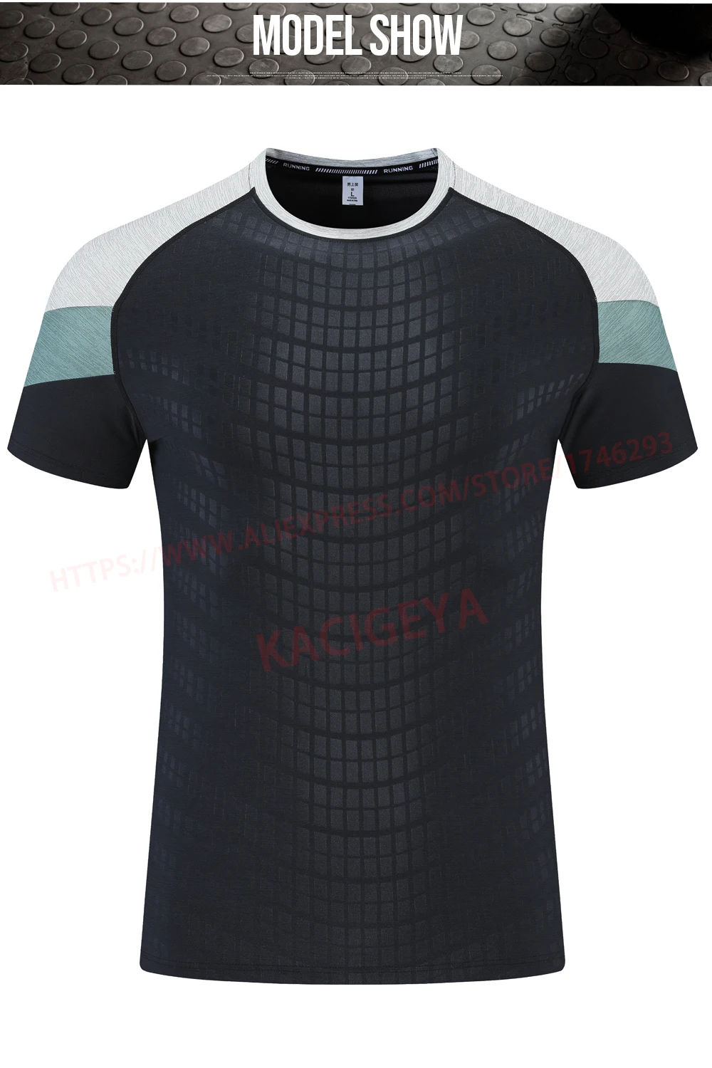 Men Gym Tshirt Fashion Joggers Bodybuilding Silk New Short Sleeves Streetwear Casual Outdoor Sport Fast Dry Breathable Tee