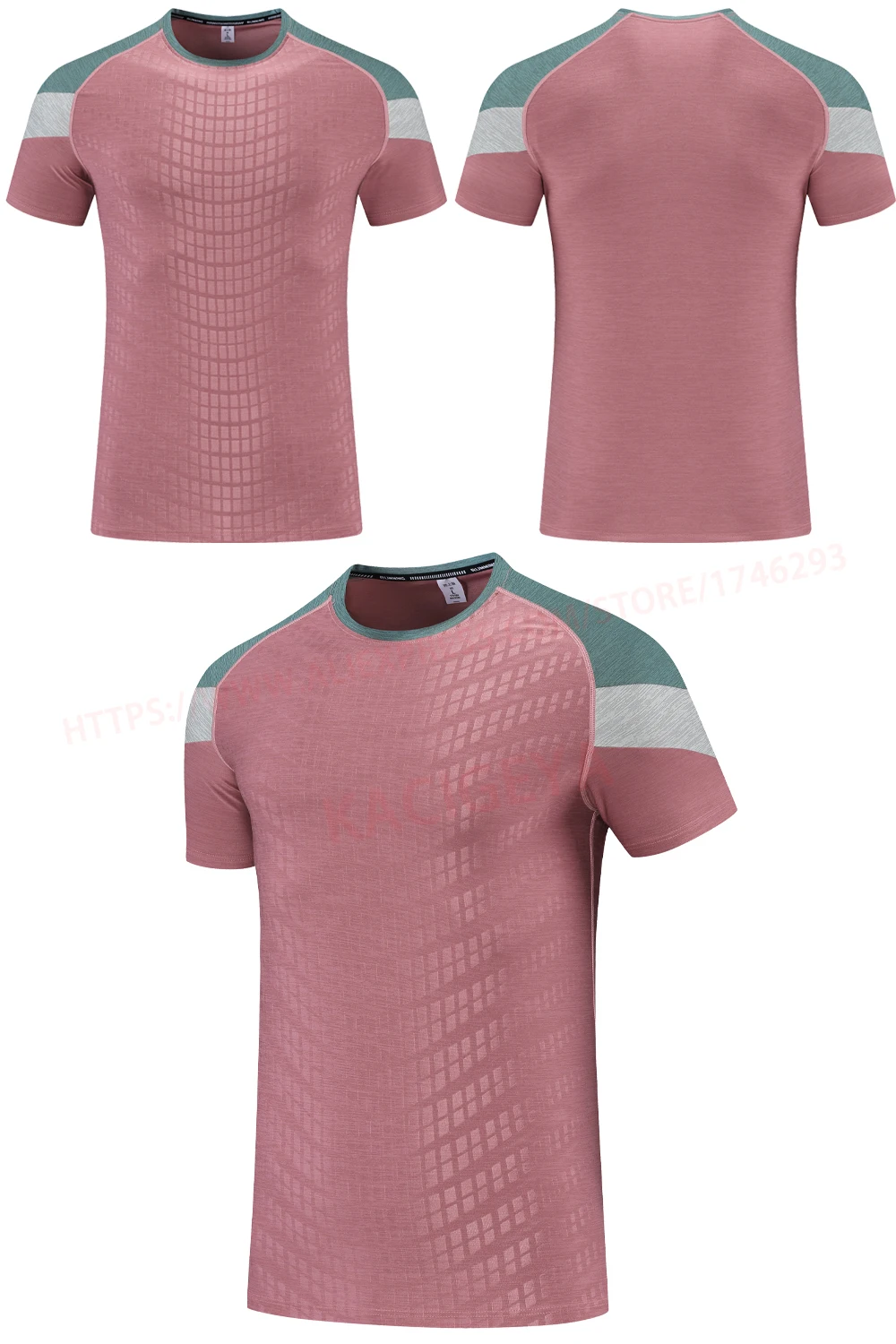 Men Gym Tshirt Fashion Joggers Bodybuilding Silk New Short Sleeves Streetwear Casual Outdoor Sport Fast Dry Breathable Tee