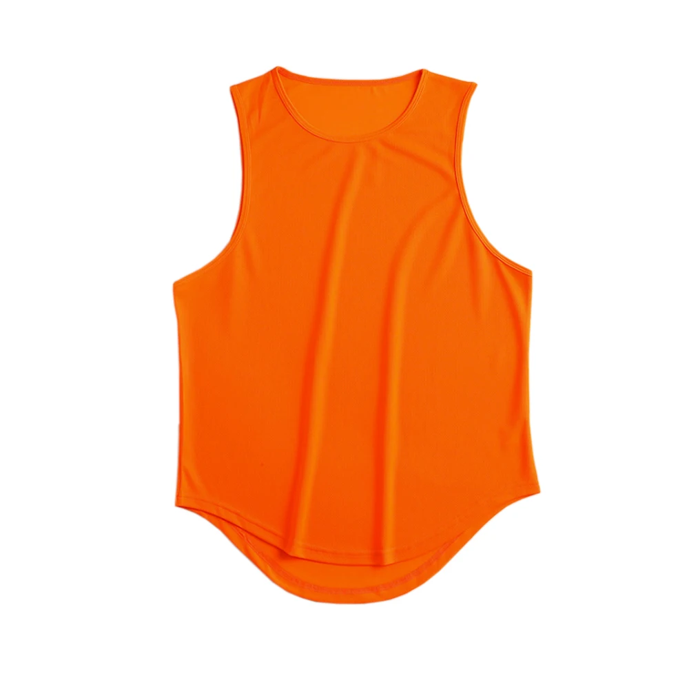 Men's Sleeveless Sports T-Shirt Quick Drying Breathable Tank Top For Running Training Marathon Fitness Vest