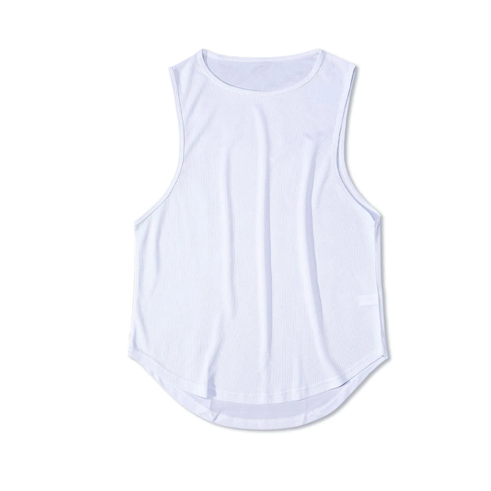 Men's Sleeveless Sports T-Shirt Quick Drying Breathable Tank Top For Running Training Marathon Fitness Vest