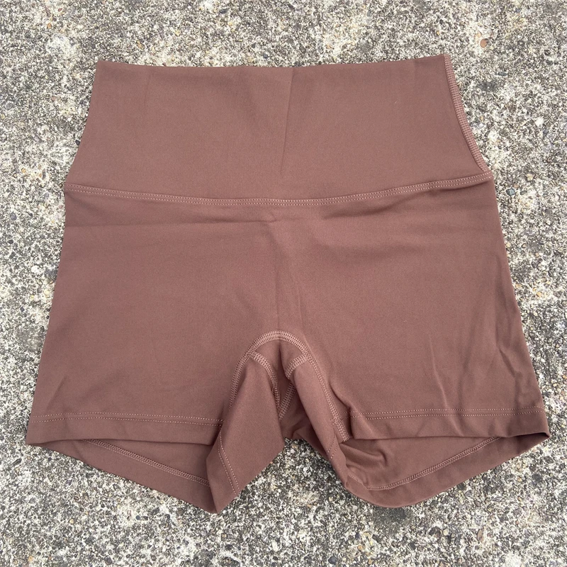 Women Yoga Shorts Gym Sports Shorts High Waist Workout Short Leggings Fitness Short Pants Running Cycling Tight Soft Sportswear