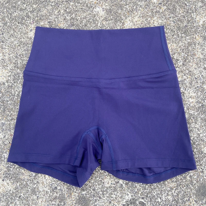 Women Yoga Shorts Gym Sports Shorts High Waist Workout Short Leggings Fitness Short Pants Running Cycling Tight Soft Sportswear