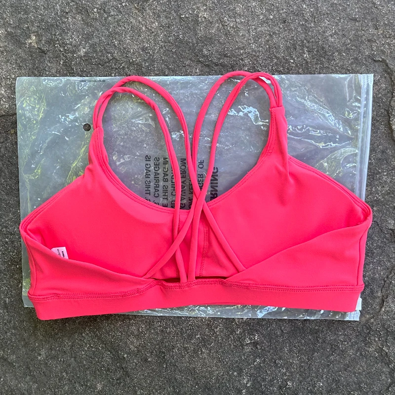 Women's Sports Bra Shockproof Bra Beautiful Back and Sports Anti Sagging Running External Wear Training Fitness Tank Yoga Bra