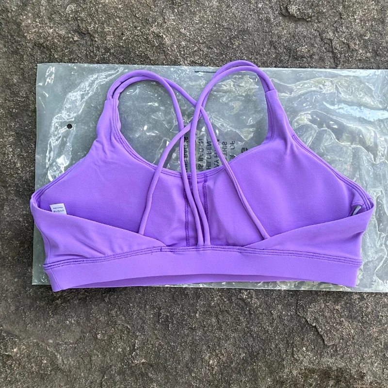 Women's Sports Bra Shockproof Bra Beautiful Back and Sports Anti Sagging Running External Wear Training Fitness Tank Yoga Bra