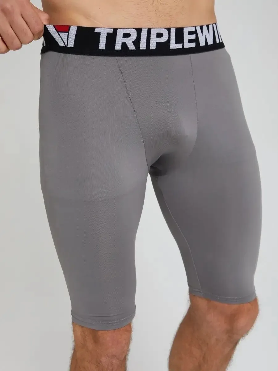 Men Running Tights GYM Marathon Short Pants Basketball Football Soccer Fitness Exercise Hiking Jogging Sport Fifth Leggings J29