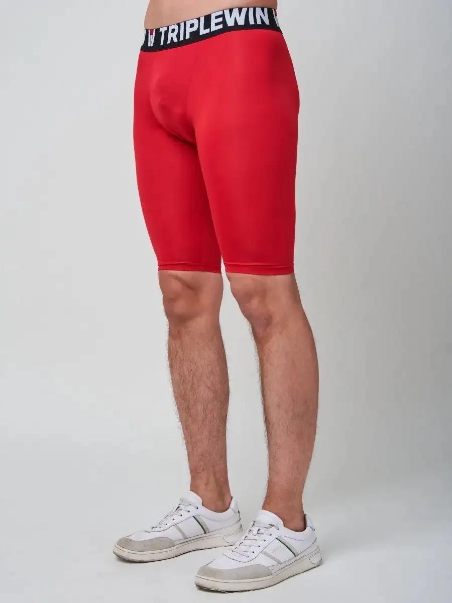 Men Running Tights GYM Marathon Short Pants Basketball Football Soccer Fitness Exercise Hiking Jogging Sport Fifth Leggings J29