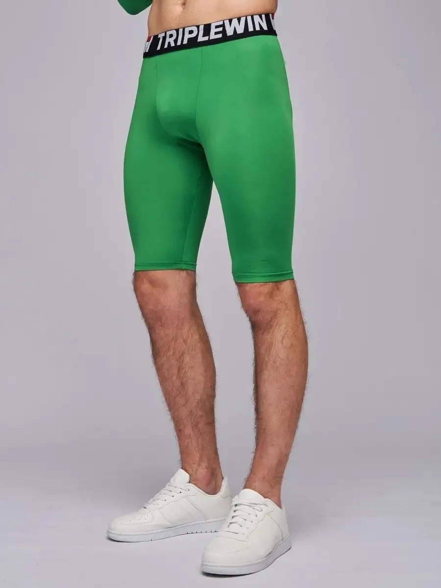 Men Running Tights GYM Marathon Short Pants Basketball Football Soccer Fitness Exercise Hiking Jogging Sport Fifth Leggings J29