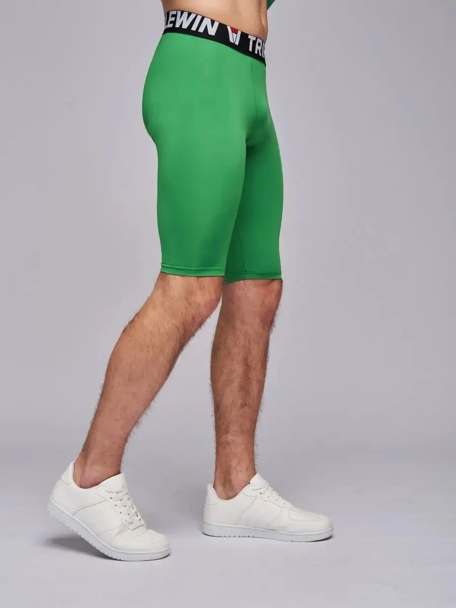 Men Running Tights GYM Marathon Short Pants Basketball Football Soccer Fitness Exercise Hiking Jogging Sport Fifth Leggings J29
