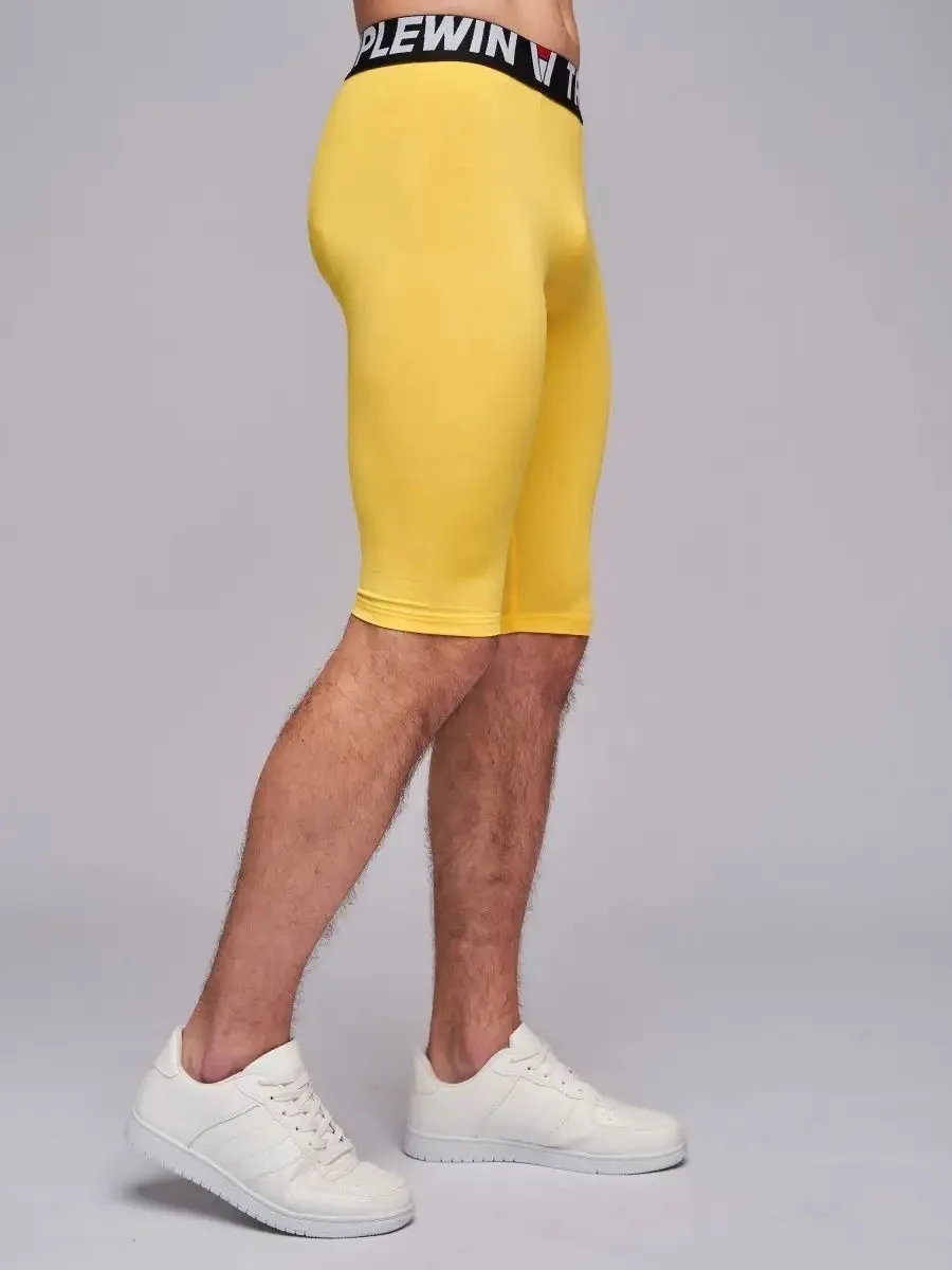 Men Running Tights GYM Marathon Short Pants Basketball Football Soccer Fitness Exercise Hiking Jogging Sport Fifth Leggings J29