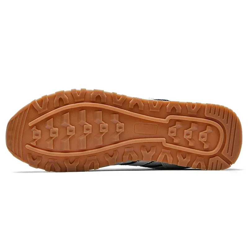 Autumn Sports Shoes Men's Flat Running White Durable Classic Casual Shoes Low Cut Trendy Fashionable Hiking and Walking Shoes