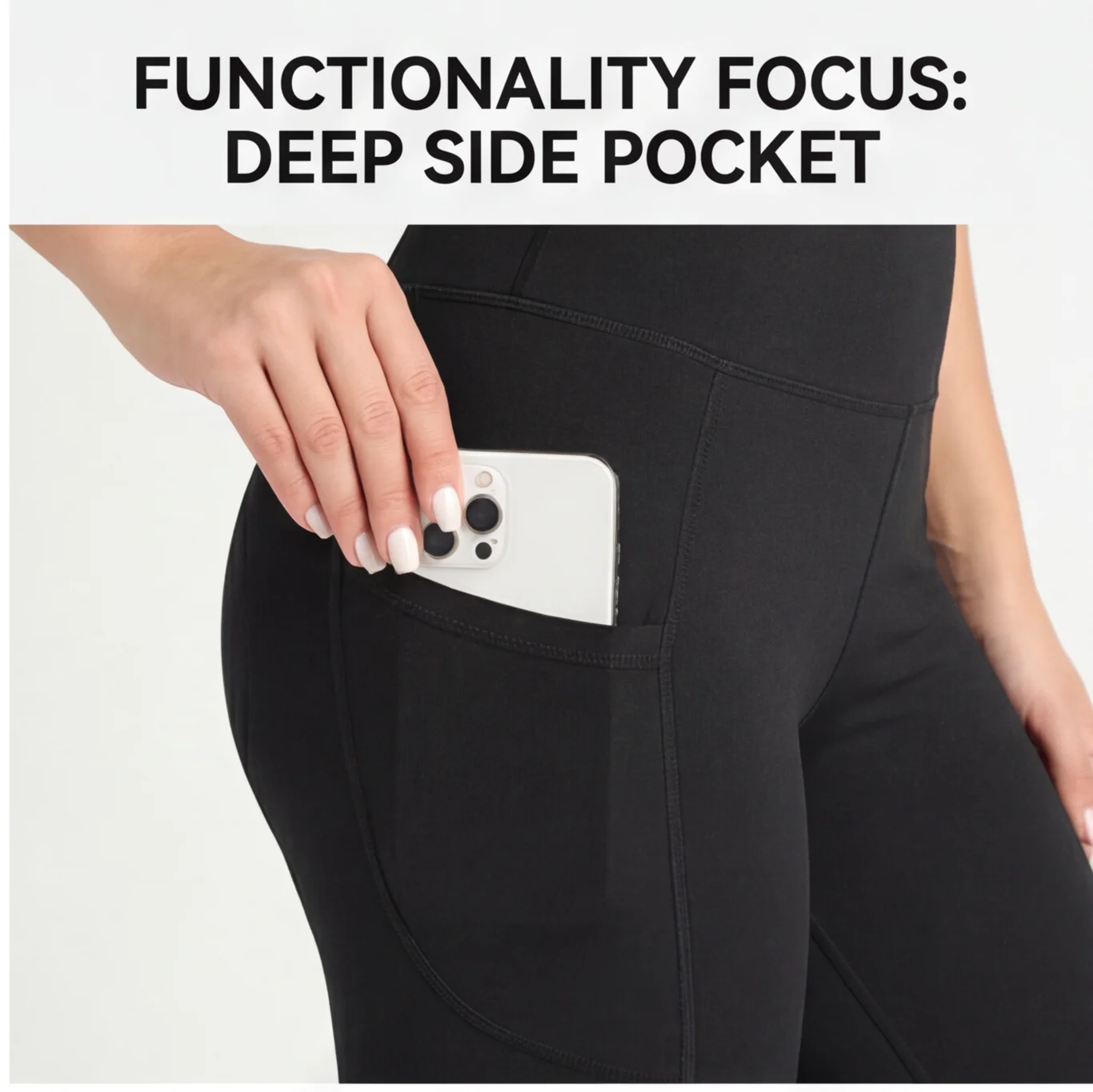 Women High Waisted Capri Leggings with Pockets Tummy Control Yoga Pockets for Women Yoga Pants Workout Capri Pants Leggings
