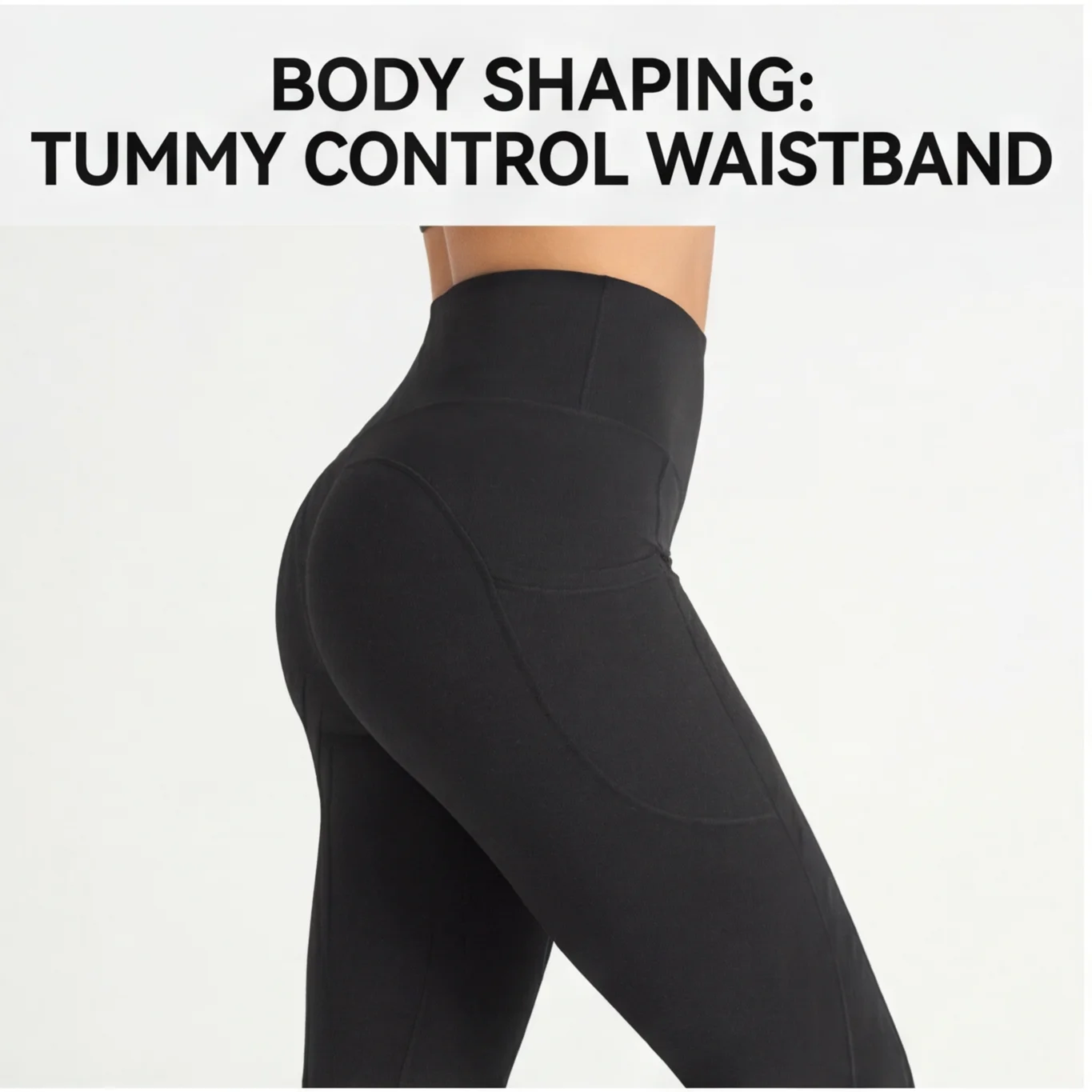 Women High Waisted Capri Leggings with Pockets Tummy Control Yoga Pockets for Women Yoga Pants Workout Capri Pants Leggings