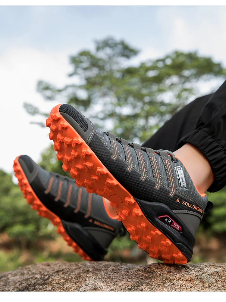 Outdoor Hiking Shoes Non-Slip Hiking Sports Shoes Lightweight Men's Shoes Men Tactical Training Sports Shoes