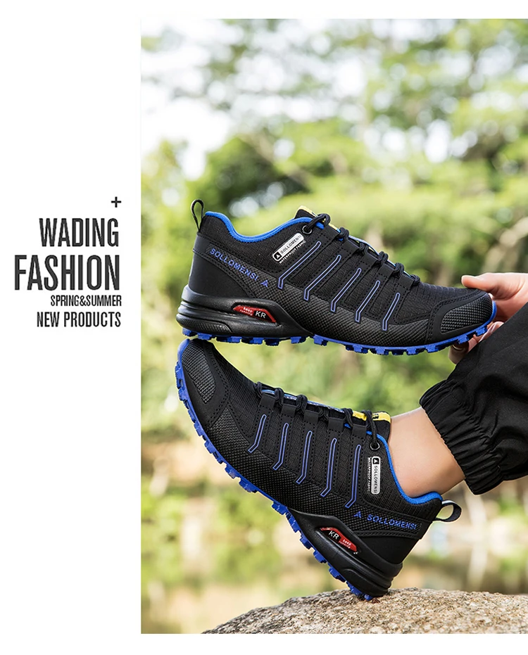 Outdoor Hiking Shoes Non-Slip Hiking Sports Shoes Lightweight Men's Shoes Men Tactical Training Sports Shoes
