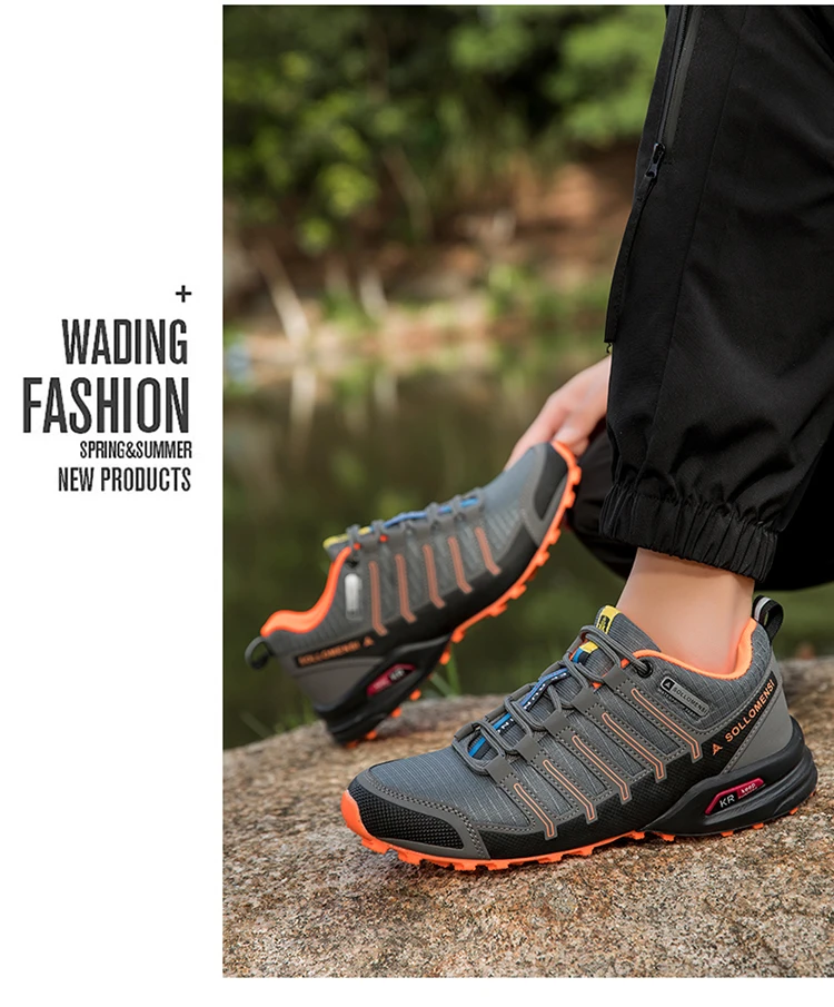 Outdoor Hiking Shoes Non-Slip Hiking Sports Shoes Lightweight Men's Shoes Men Tactical Training Sports Shoes