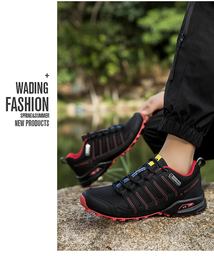 Outdoor Hiking Shoes Non-Slip Hiking Sports Shoes Lightweight Men's Shoes Men Tactical Training Sports Shoes