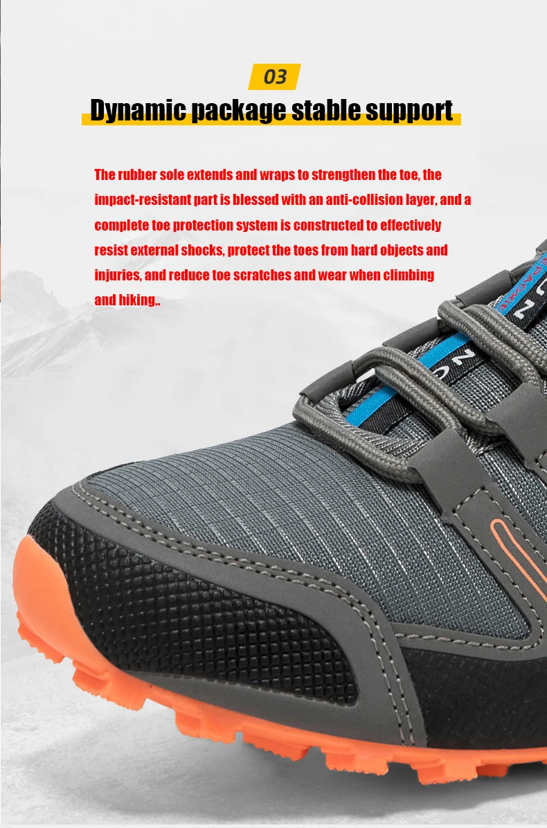 Outdoor Hiking Shoes Non-Slip Hiking Sports Shoes Lightweight Men's Shoes Men Tactical Training Sports Shoes