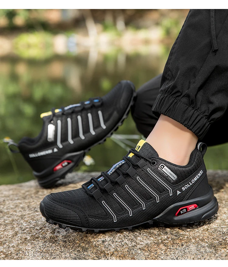 Outdoor Hiking Shoes Non-Slip Hiking Sports Shoes Lightweight Men's Shoes Men Tactical Training Sports Shoes