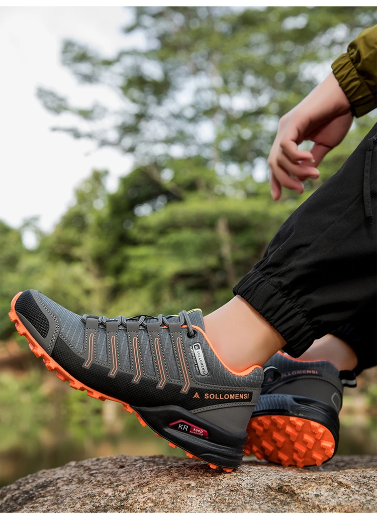 Outdoor Hiking Shoes Non-Slip Hiking Sports Shoes Lightweight Men's Shoes Men Tactical Training Sports Shoes