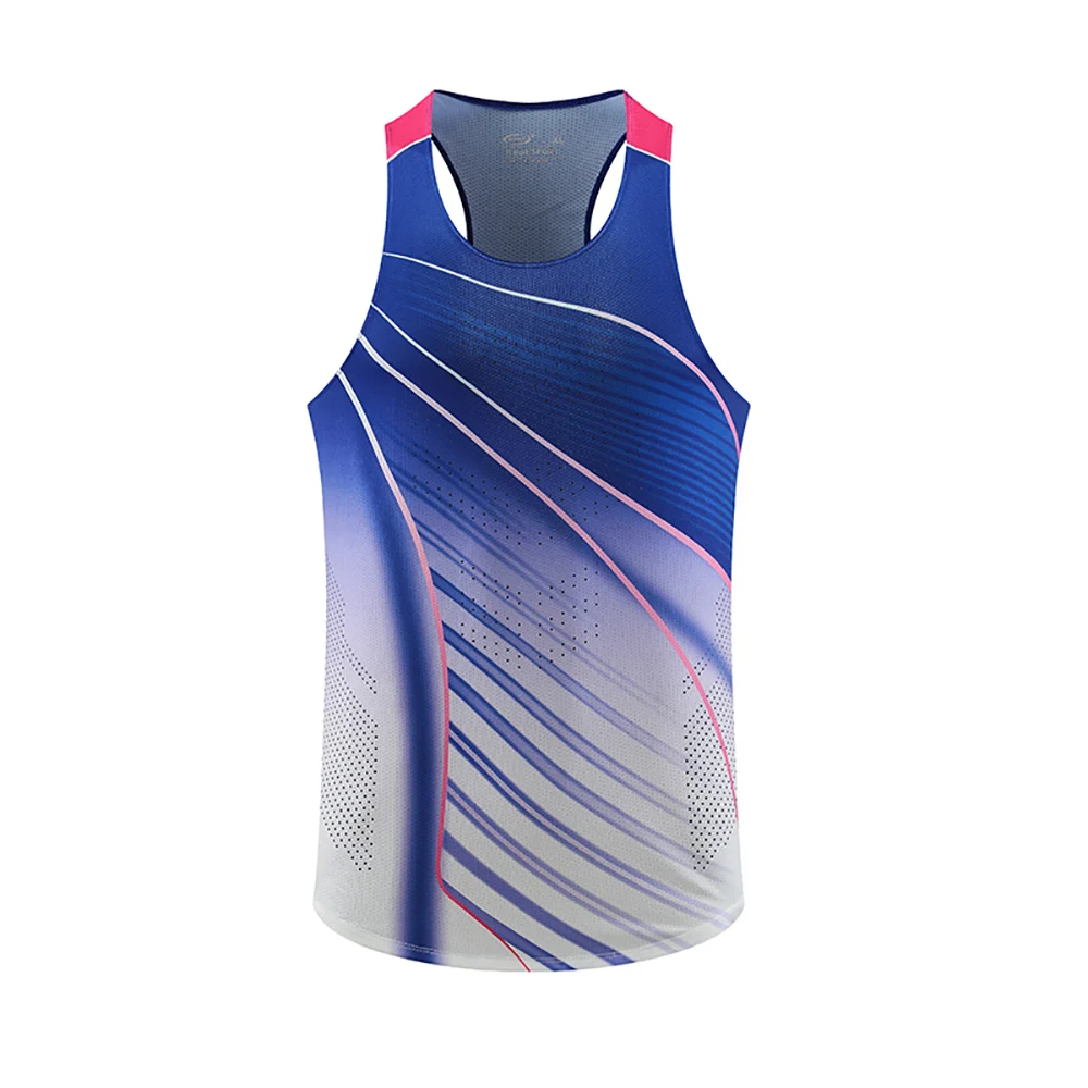 Men Run Vest Tank Top Speed Fitness Running Shirt Sleeveless Soprt Singlet