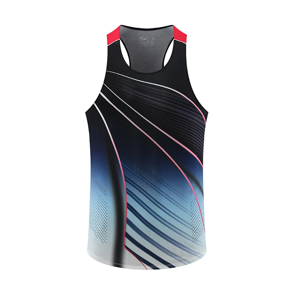 Men Run Vest Tank Top Speed Fitness Running Shirt Sleeveless Soprt Singlet