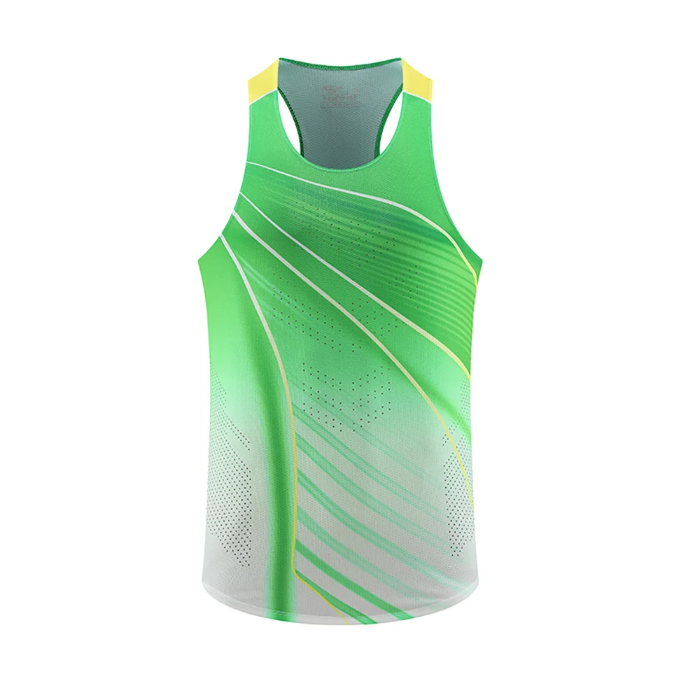 Men Run Vest Tank Top Speed Fitness Running Shirt Sleeveless Soprt Singlet