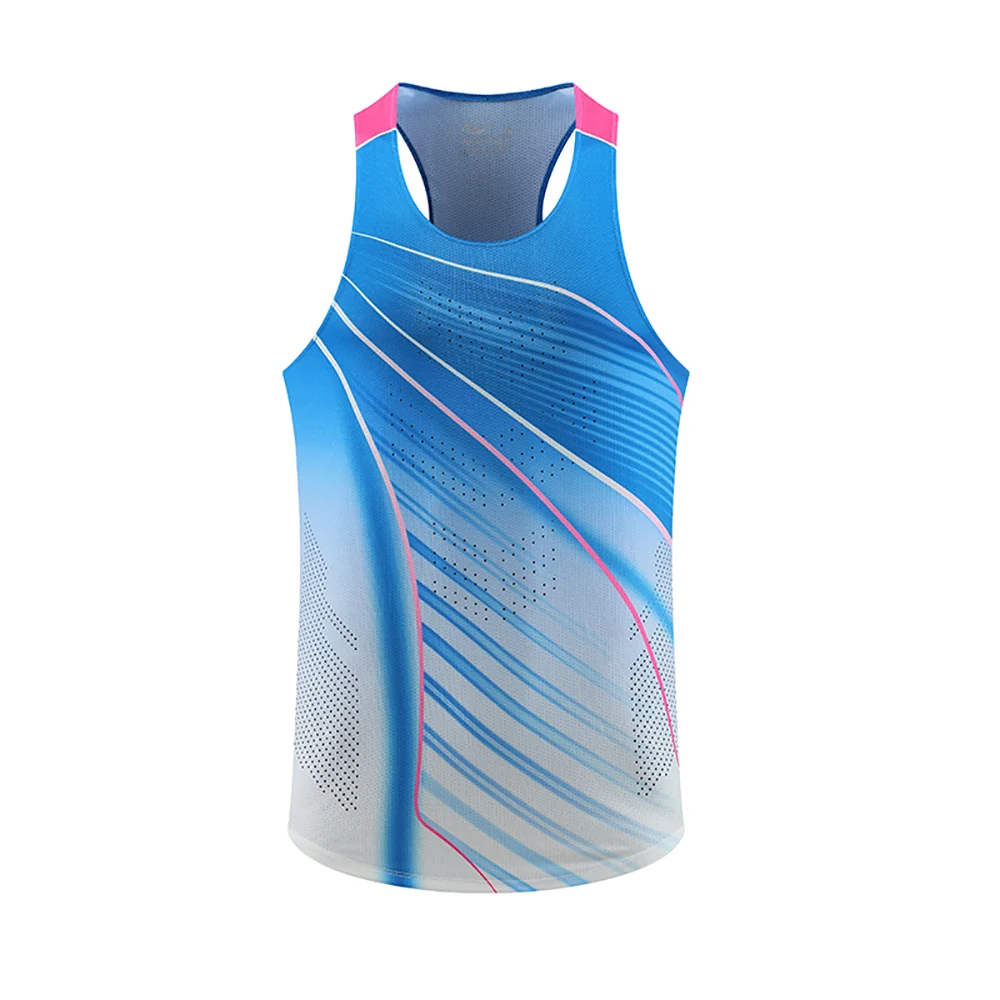 Men Run Vest Tank Top Speed Fitness Running Shirt Sleeveless Soprt Singlet