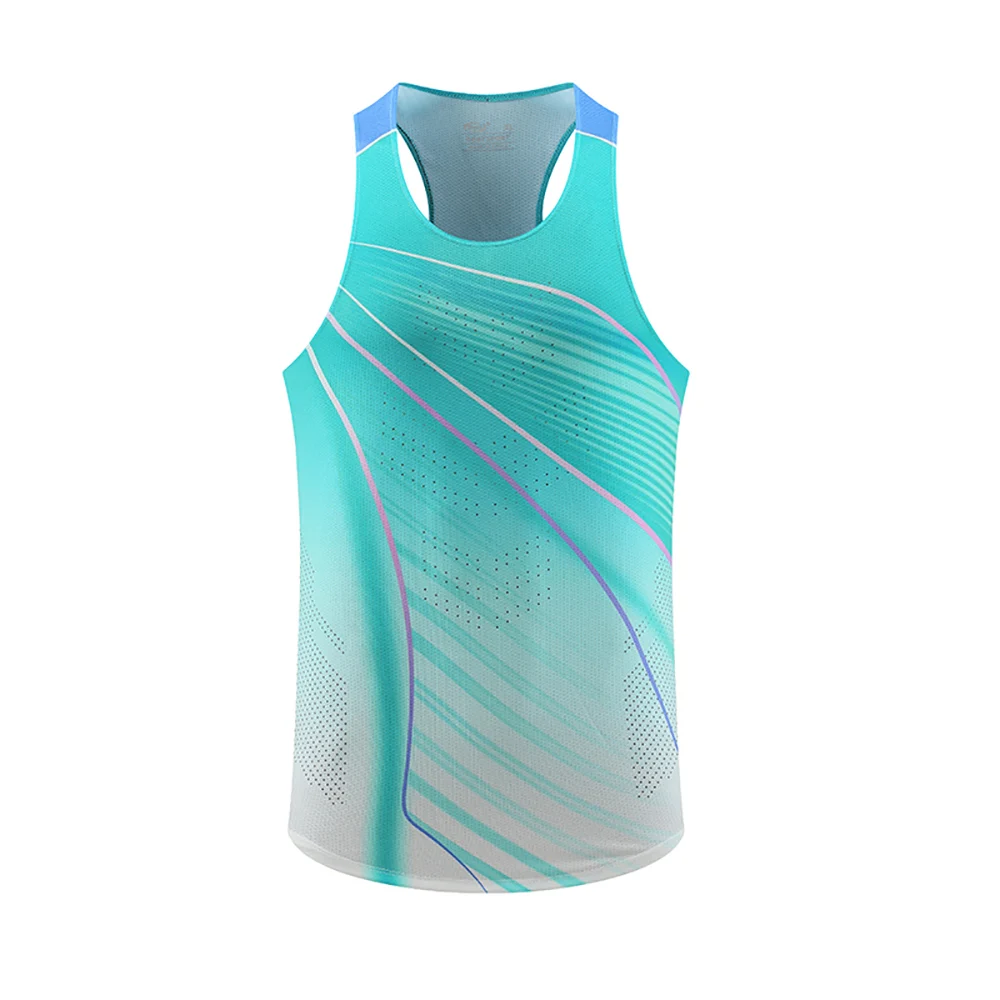 Men Run Vest Tank Top Speed Fitness Running Shirt Sleeveless Soprt Singlet